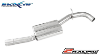 Central pipe společně ss tlumiče - (to be installed as a kit společně sWGO.47 / WGO.54 / VALV.GOLF7) Inoxcar racing TCVW.04S