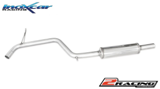 Central pipe společně ss tlumiče(For the installation on the original Zadní s tlumiče it is necessary to separately order the adapter AD.GOLF7.05) Inoxcar racing TCVW.08S