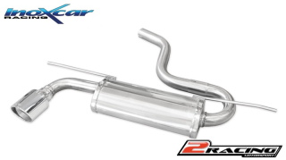 Zadní tlumič s koncovkou o průměru 100 X-RACE Inoxcar racing WGO.62.XR10