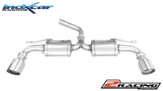 DUPLEX společně s2 Zadní tlumič s koncovkou průměr 102 Racing- (exclusive assemblage společně soriginal spoiler Golf 7 GTI) Inoxcar racing TWVW.22.102R
