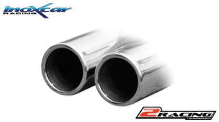 Zadní s tlumiče společně sfinal exit 2 x průměru 80 Inoxcar racing OVPO.01.80