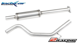 Central pipe společně ss tlumiče(For the installation on the original Zadní s tlumiče it is necessary to separately order the adapter AD.PUNTO.05) Inoxcar racing TCSFI.01
