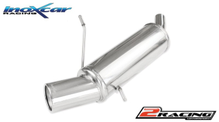 Zadní tlumič s oválnou koncovkou výfuku 120x80 mm Inoxcar racing MICO.15.102