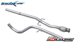 středová roura (společně sFLEX)(For the installation on the original Zadní s tlumiče it is necessary to separately order the adapter AD.DS3.01) Inoxcar racing TCDS.02