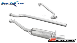 Turbine pipe + středová roura + Zadní s tlumiče gr. N - průměru 63,5 Inoxcar racing LFO.03