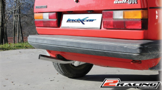 Zadní sportovní výfuk z nerezové oceli s koncovkou o průměru 50 German Style(exclusive assembly společně soriginal central pipe průměru 45) Inoxcar racing WGO.02.50GS