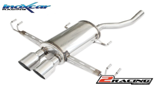 Zadní s tlumiče společně scentral koncovka 2 x průměru 100 Racing Inoxcar racing HOCI.06.10RA