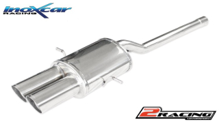Zadní s tlumiče společně scentral end rohr 2 x průměru 90 Racing Inoxcar racing MICO.17.90R
