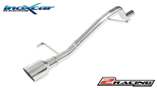 Zadní výfuk bez tlumiče s koncovkou průměr 102 Racing Inoxcar racing OPCO.23.102R