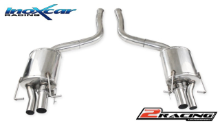 Zadní tlumič koncovkou výfuku P+L + Valves assembly společně soriginal electric engines Inoxcar racing VALV.MC63.01