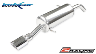 Zadní tlumič s koncovkou o průměru 90 X-RACE Inoxcar racing FOFI.26.XR90