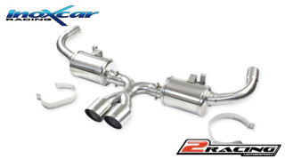 Zadní s tlumiče společně scentral koncovka 2 x 90 Racing Inoxcar racing POCAY.05.RA