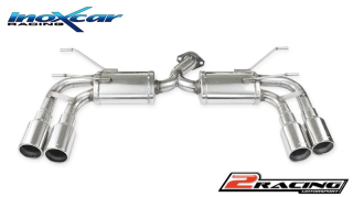 Zadní tlumič koncovkou výfuku 2 x průměru 90 P+L(Possibility of other models of koncovkas on request) Inoxcar racing F124.04.90