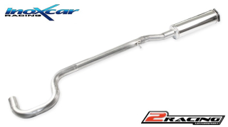 Central pipe společně ss tlumiče(For the installation on the original Zadní s tlumiče it is necessary to separately order the adapter AD.GOLF7.10) Inoxcar racing TCVW.17S
