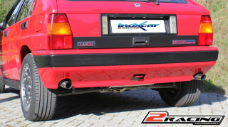 DUPLEX Zadní tlumič s koncovkou o průměru 54 Inoxcar racing TWLA.01.54