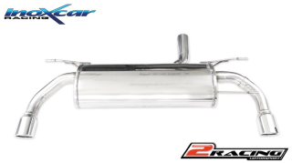 Zadní tlumič koncovkou výfuku 1 x průměru 80 X-RACE P+LFor the assembly it is necessary to cut the original exhaust. Inoxcar racing LAR.EVO.03