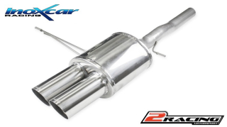 Zadní s tlumiče společně scentral koncovka 2 x průměru 90 Racing (Possibility of other models of koncovkas on request) Inoxcar racing MICO.30.RA