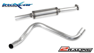 Central pipe společně ss tlumiče(For the installation on the original Zadní s tlumiče it is necessary to separately order the adapter AD.ASTRA.01) Inoxcar racing TCAS.02S