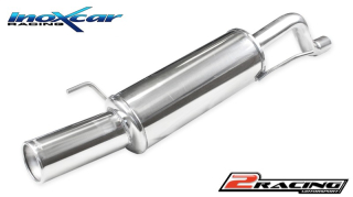 Zadní tlumič s koncovkou o průměru 102 Inoxcar racing ALMI.02.102
