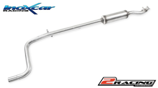 Central pipe společně ss tlumiče (For the installation on the original Zadní s tlumiče it is necessary to separately order the adapter AD.CORSA.07) Inoxcar racing TCOP.05S