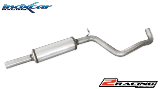 Central pipe společně ss tlumiče (For the installation on the original Zadní s tlumiče it is necessary to separately order the adapter AD.GOLF8.01) Inoxcar racing TCSGT8.01