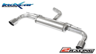 Zadní tlumič s koncovkou průměr 100 Racing P+L Inoxcar racing WGO.74.10RA