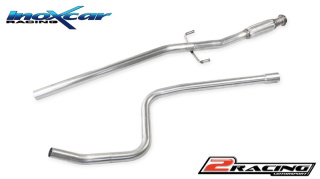 středová roura(For the installation on the original Zadní s tlumiče it is necessary to separately order the adapter AD.208.04) Inoxcar racing TC208.03