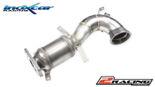 Nerezový výfuk místo katalizátoru společně ssport metal cat. (určen pro turbo GARRETT) Inoxcar racing AF695.CAT