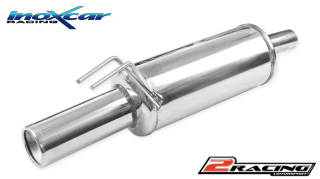 Zadní tlumič s koncovkou o průměru 80 Inoxcar racing FIBR.01.80
