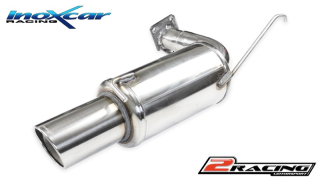 Zadní tlumič s koncovkou o průměru 110 X-RACE Inoxcar racing MILA.02.XR11