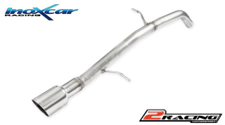 Zadní výfuk bez tlumiče s koncovkou průměr 90 Racing Inoxcar racing FOFI.33.RA