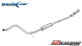 Central pipe společně ss tlumiče(For the installation on the original Zadní s tlumiče it is necessary to separately order the adapter AD.CLIO5.01) Inoxcar racing TCCLIO.05S