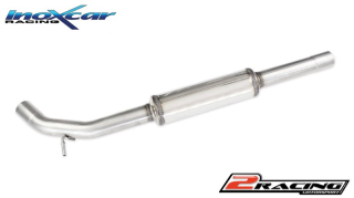 Central pipe společně ss tlumiče (For the assembly on original Zadní s tlumiče it is necessary the adapter AD.MEGANE4.06) &nbsp; Inoxcar racing TCSMEG.06
