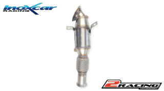 Nerezový výfuk místo katalizátoru společně smetal cat. 200 CPSI Inoxcar racing AFFO.06.CAT