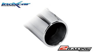 Zadní tlumič s koncovkou o průměru 120 MEGA P+L Inoxcar racing FOFO.11.120M