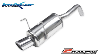 Zadní tlumič s koncovkou o průměru 90 X-RACE Inoxcar racing FICQ.04.XR90