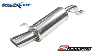 Zadní s tlumiče společně sOválná koncovka 120x80 mm Inoxcar racing OPCO.24.120
