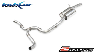 Central pipe společně ss tlumiče(For the installation on the original Zadní s tlumiče it is necessary to separately order the adapter AD.SUPERB.01) Inoxcar racing TCSKS.02