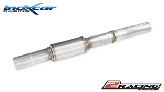 Central pipe společně ss tlumiče(For the installation on the original Zadní s tlumiče it is necessary to separately order the adapter AD.GOLF6.04) Inoxcar racing TCVW.12S