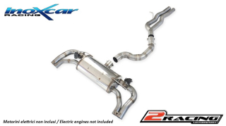 středová roura + Zadní s tlumiče + Valves assembly společně soriginal electric engines Inoxcar racing VALV.RS3.01