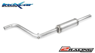 Central pipe společně ss tlumiče (For the assembly on original Zadní s tlumiče it is necessary the adapter AD.POLO.08) Inoxcar racing TCPOLS.06