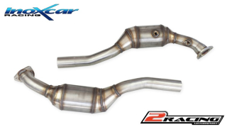 Nerezový výfuk místo katalizátoru společně ssport metal catalyst 200 CPSI (for the assembly it is necessary to reuse the original series adapters) Inoxcar racing AF997.CAT
