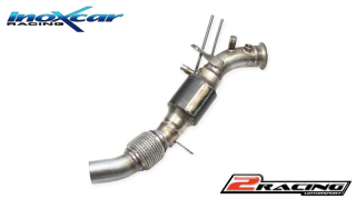 nerez roura místo filtru pevných částic společně smetal catalist 200 CPSI Inoxcar racing AFBMF30.CAT