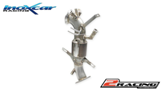 Particulate filter replacement pipe + Catalyst 200 CPSI (bez EGR valve) Inoxcar racing AFGIULIA.02CAT