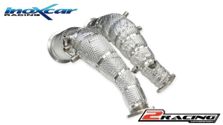 Catalyst - GPF replacement pipes + Tubi sostituzione catalizzatori e GPF + Heat shield Inoxcar racing AFRS6.02