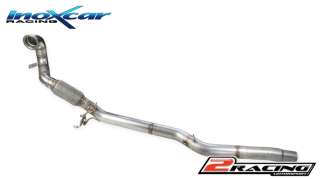Nerezový výfuk místo katalizátoru (delete původního katu GPF/OPF) Poznáka: pro turbo Garrett (104 mm průměr spoje) Euro 6D vyžaduje úpravu řídící jednotky Inoxcar racing AFS3.06