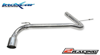 Zadní výfuk bez tlumiče s koncovkou průměr 90 Racing Inoxcar racing BMF20.02.90R