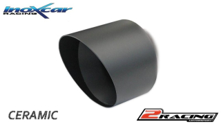Zadní tlumič s koncovkou průměr 80 Racing BLACK CERAMIC P+L Inoxcar racing BMF23.01.80CBLACK