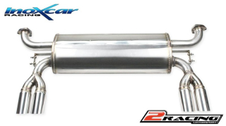 Zadní tlumič koncovkou výfuku 2 x 60 Racing P+L Inoxcar racing FE.05