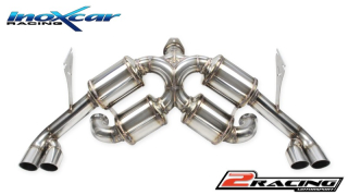 Zadní tlumič koncovkou výfuku 2 x průměru 60 Racing D+G (společně sassembly the standard valve is eliminated) Inoxcar racing FE.07.RA